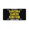This is What a Sarcoma Cancer Survivor Looks Like License Plate
