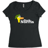 duck norris Women's Triblend Scoop T-shirt