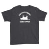 pro cow tipper tipping funny Youth Tee