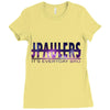 jake paulers galaxy Ladies Fitted T-Shirt