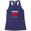nutria its whats for dinner Racerback Tank