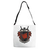 none shall pass Adjustable Strap Totes