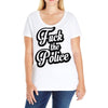 fuck the police Ladies Curvy T-Shirt