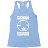 people should not be afraid of their governments Racerback Tank