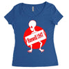 roswell t shirt alien t shirt ufo conspiracy Women's Triblend Scoop T-shirt