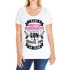 I Have A Pretty Granddaughter Gun A Shovel And An Alibi Ladies Curvy T-Shirt