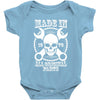 made in legend 1979 live forever all original parts Baby Bodysuit