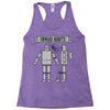 onward robots! &ndash; by chris ware Racerback Tank