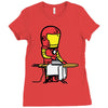 iron man Ladies Fitted T-Shirt