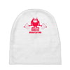 monster weightlifting Baby Beanies