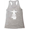 jesus wants a hug Racerback Tank