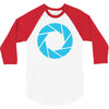 camera shutter 3/4 Sleeve Shirt