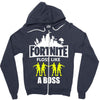 Floss Like A Boss Zipper Hoodie