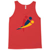 red blu yellow Tank Top