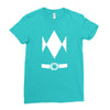 ranger team costume Ladies Fitted T-Shirt