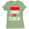 ny state of mind Ladies Fitted T-Shirt