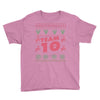 team 10 ugly christmas Youth Tee