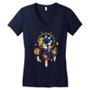 wonderland dream catcher Women's V-Neck T-Shirt