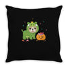 limited haloween Throw Pillow