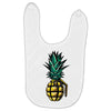 Pineapple Bomb Pocket Baby Bibs
