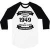 Premium Vintage 1949 3/4 Sleeve Shirt