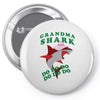 Grandma Shark -Shark Do Do Do Pin-back button