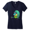 philbert before coffee Women's V-Neck T-Shirt