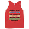 My Mind is Like My internet Browser i Have 19 Tabs Open 3 Are Frozen A Tank Top