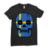 sweden till i die Ladies Fitted T-Shirt