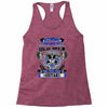 old man was your first mistake Racerback Tank