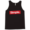 simple red Tank Top