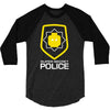 super secret police 3/4 Sleeve Shirt
