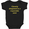 cleverly disqused as a respon Baby Bodysuit