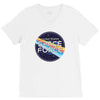 United States Space Force wint Planet V-Neck Tee