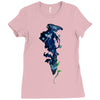 break free Ladies Fitted T-Shirt