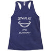 smile its sunnah Racerback Tank