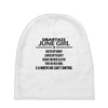 Smartass June Girl Baby Beanies