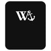 w anchor mens funny offensive Mousepad