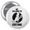 my witch halloween costume Pin-back button