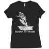 wakeboard to death Ladies Fitted T-Shirt