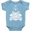 I Am Boxer Actually In A Very Commited Relationship Baby Onesie