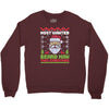 most wanted beard man this christmas Crewneck Sweatshirt