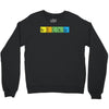 bazinga periodic table funny funny birthday present gift Crewneck Sweatshirt