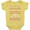 christmas ugly shark Baby Bodysuit