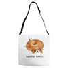 beagle bagel Adjustable Strap Totes
