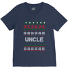 ugly christmas uncle V-Neck Tee