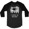 i want to believe in kang and kodos 3/4 Sleeve Shirt