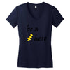 be a hero Women's V-Neck T-Shirt