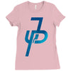 jake paul blue Ladies Fitted T-Shirt