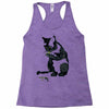 radioactive cat Racerback Tank